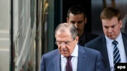 S.Lavrov Lozannada nüvə danışıqlarında, 30 mart 2015